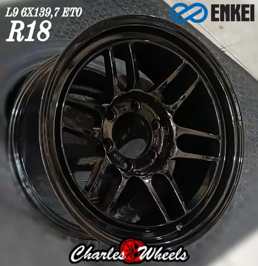 Jual velg murah rpt r18 6x139,7 pajero fortuner hilux triton dll