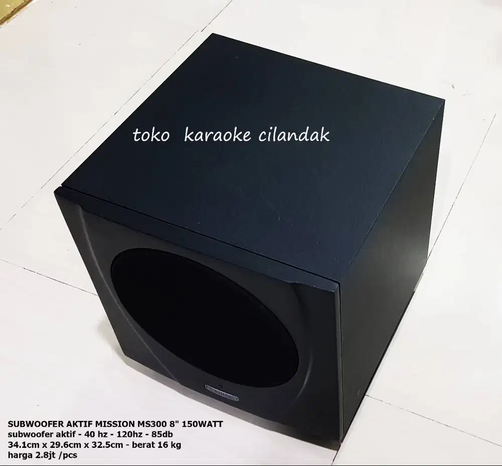 SUBWOOFER AKTIF MISSION MS300 8