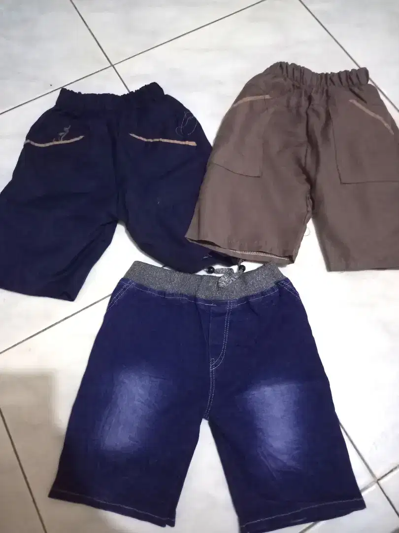 Sale 3 pcs celana pendek anak laki laki murah aja