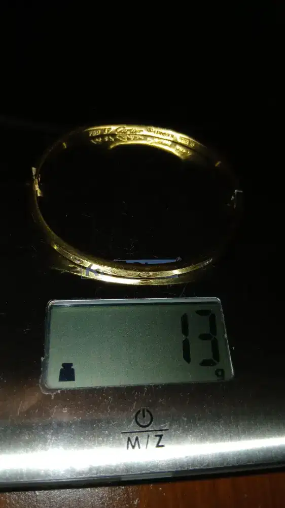 Gelang oval cartier bracelet langka