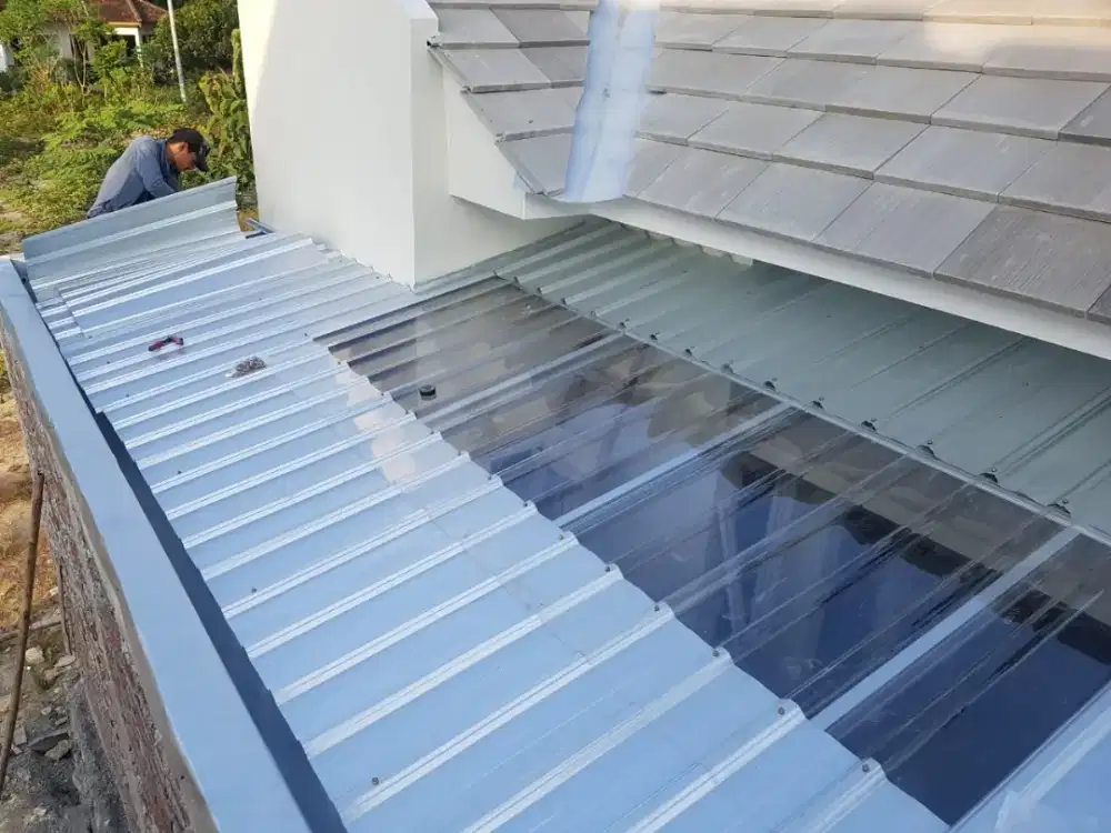 Kanopi Baja Ringan Galvalum Paling HEMAT AWET Bisa Nego