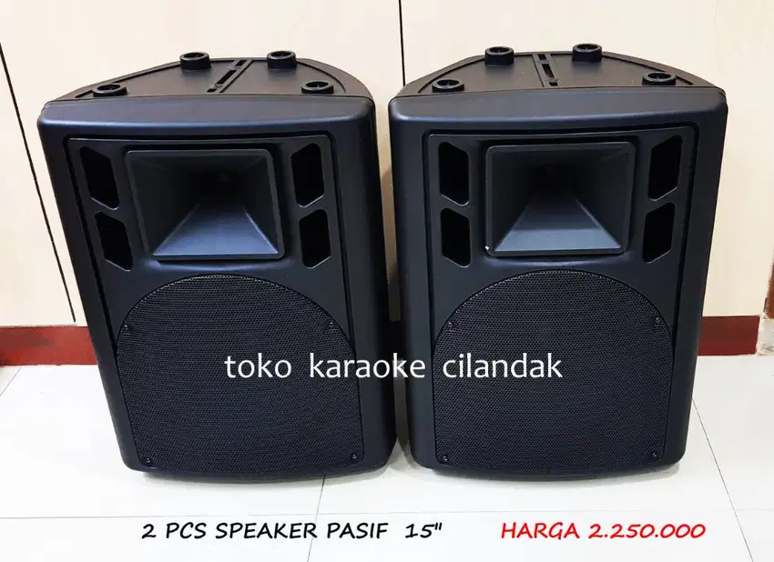 speaker pasif 15in model huper sepasang