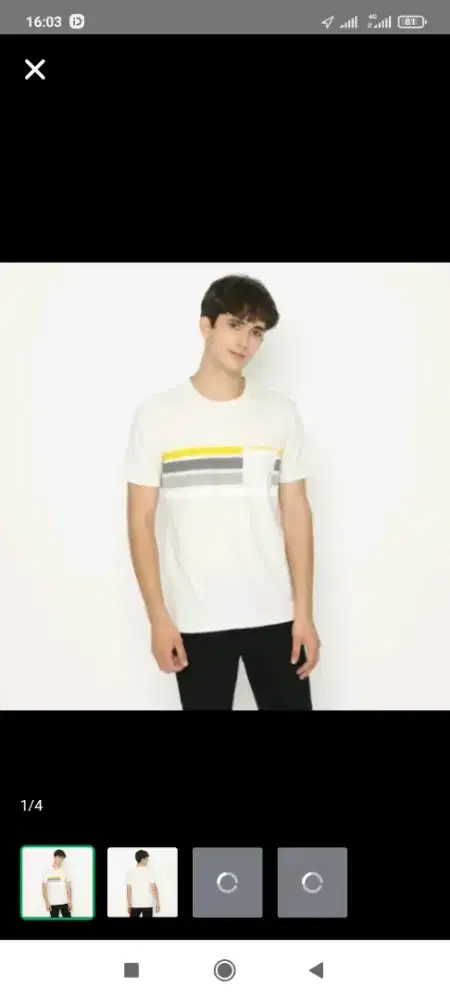 Tshirt old navy XL eropa katun adem