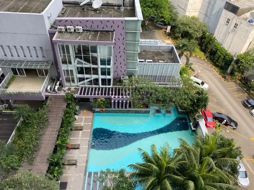 DIJUAL CEPAT (BU) APT THE LAVANDE 3BR + 1 maid VIEW POOL