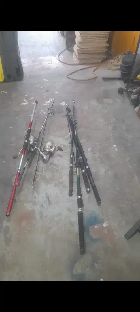 Reel 2 , joran banyak untuk mncing laut