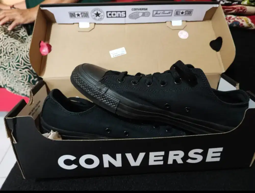 ORI Converse Chuck Taylor All Star Ox Unisex Sneakers - Mono Black