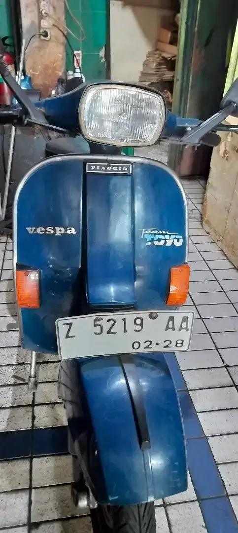 Vespa PX the 1986 mesin ok ganteng pajak on