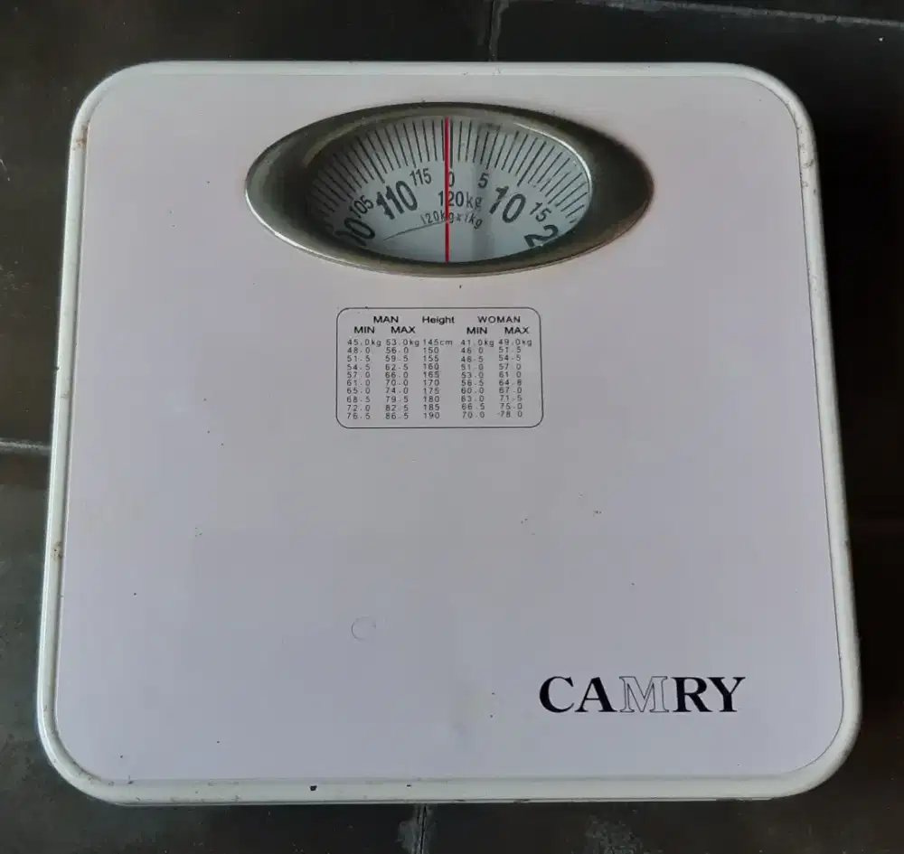 TIMBANGAN BADAN CAMRY MANUAL 120 KG