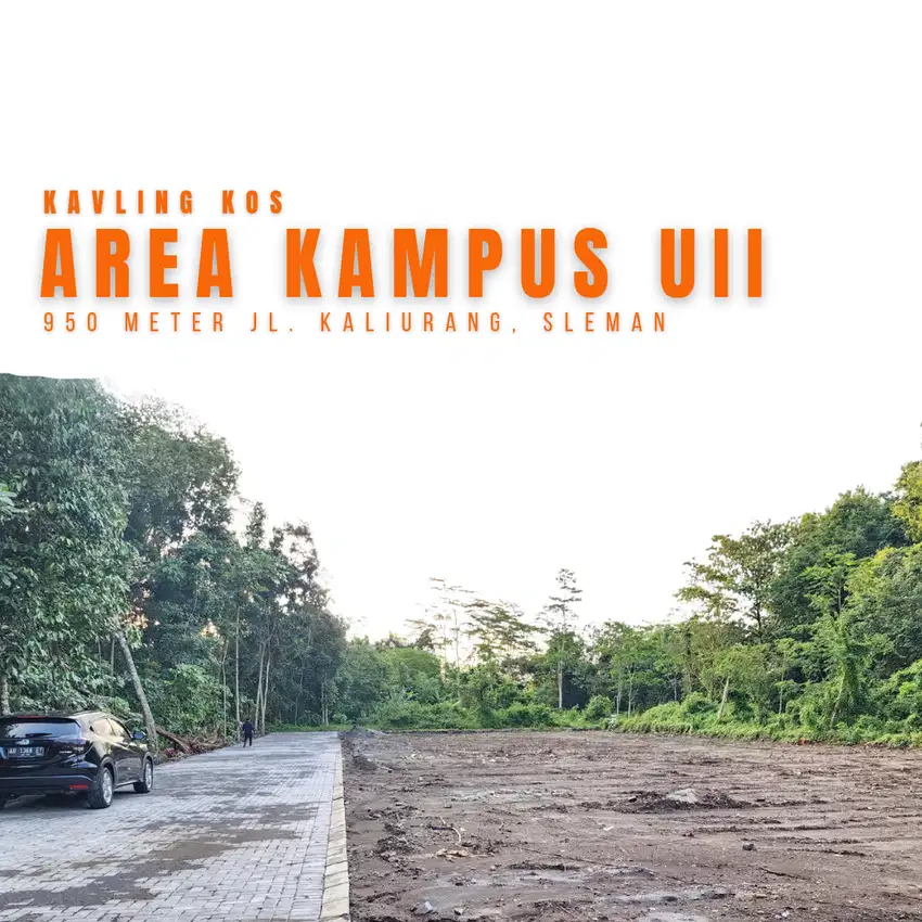Ideal Dibangun Kos, Area Kampus UII Jogja, SHM : 211 m2
