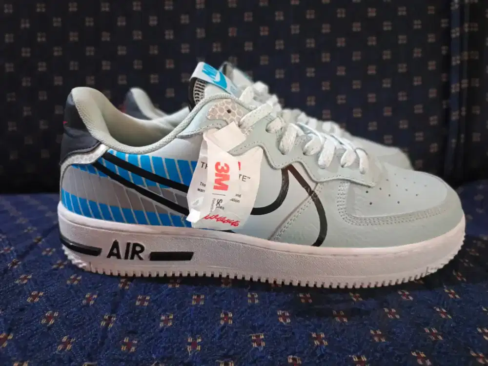 Nike AF1 react 3M size 46 size 45 bisa pakai masih bagus like new475rb