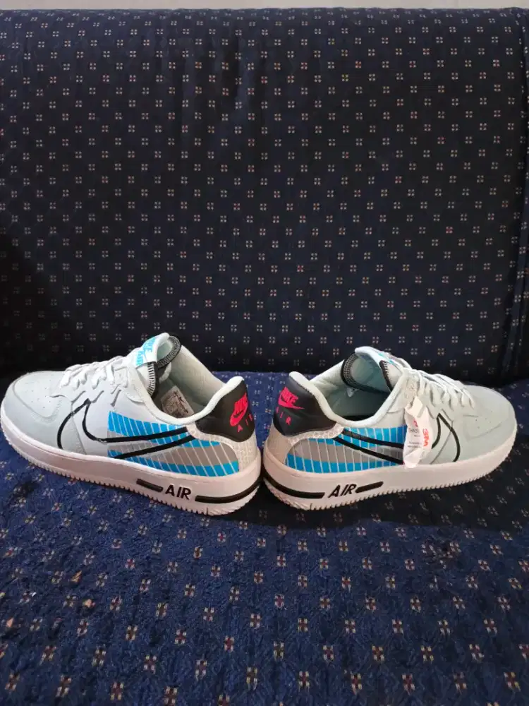 Nike AF1 react 3M size 46 size 45 bisa pakai masih bagus like new475rb