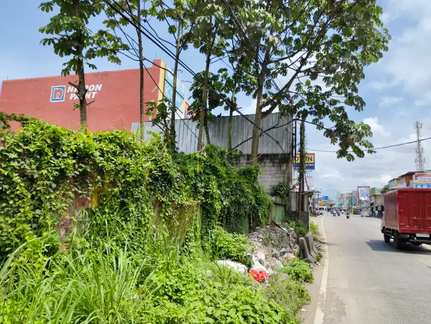 Tanah Sangat Strategis harga di bawah pasar Jln. Utama
