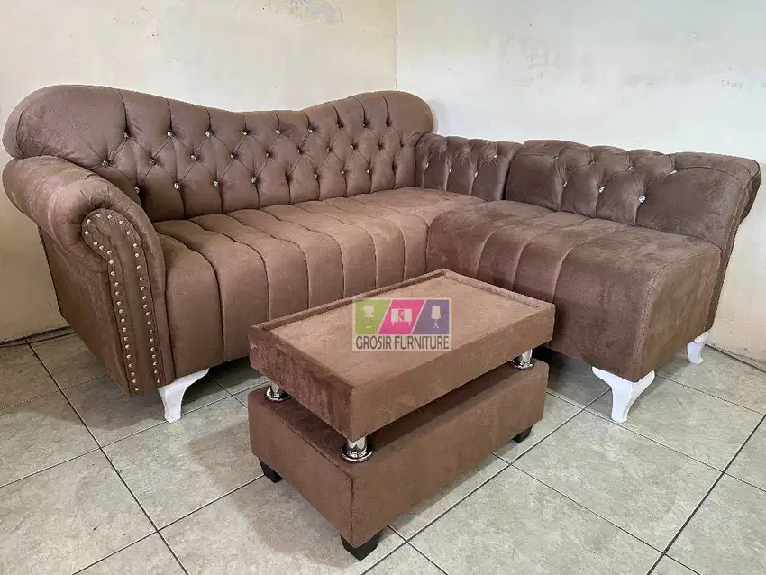 Sofa L Putus | Sofa L Minimalis | Sofa Ruang Tamu | Sofa Sudut