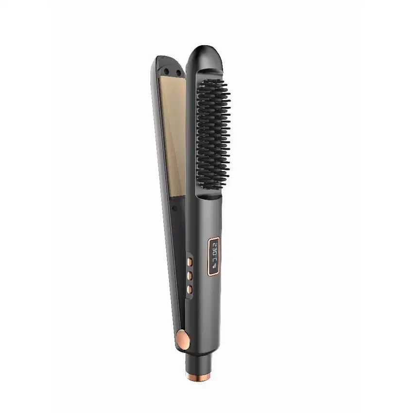 Catokan Rambut 3 in 1 Penglurus/Pengeriting/Sisir