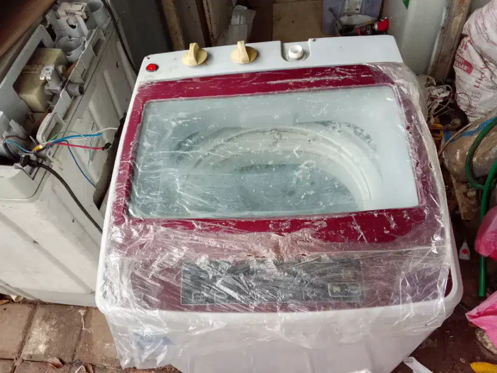 Mesin cuci merek Aqua 7'8 kilo sudah di menualin ya pake timer