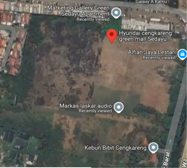 Dijual Tanah 2 Hektar di Cengkareng, Jakarta Barat