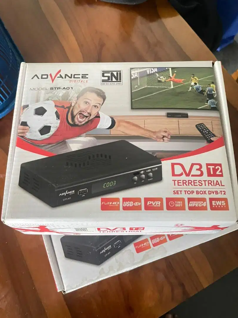 Set top Box Digital Advance DVB T2 Wifi + Hdmi