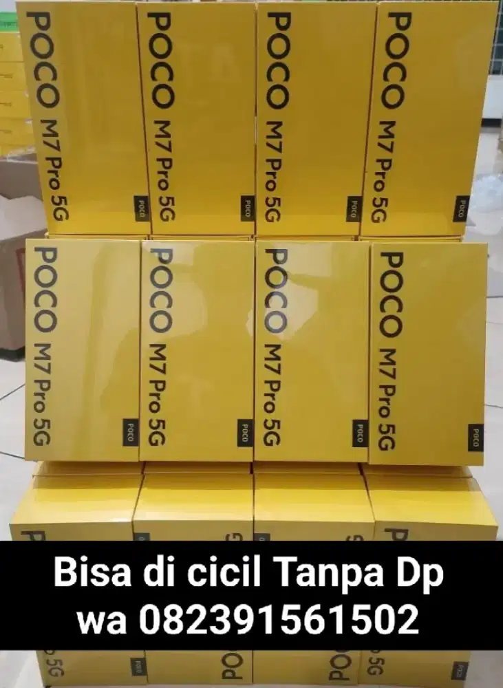 POCO M7 PRO 5G NFC RAM 8GB/256GB GARANSI RESMI