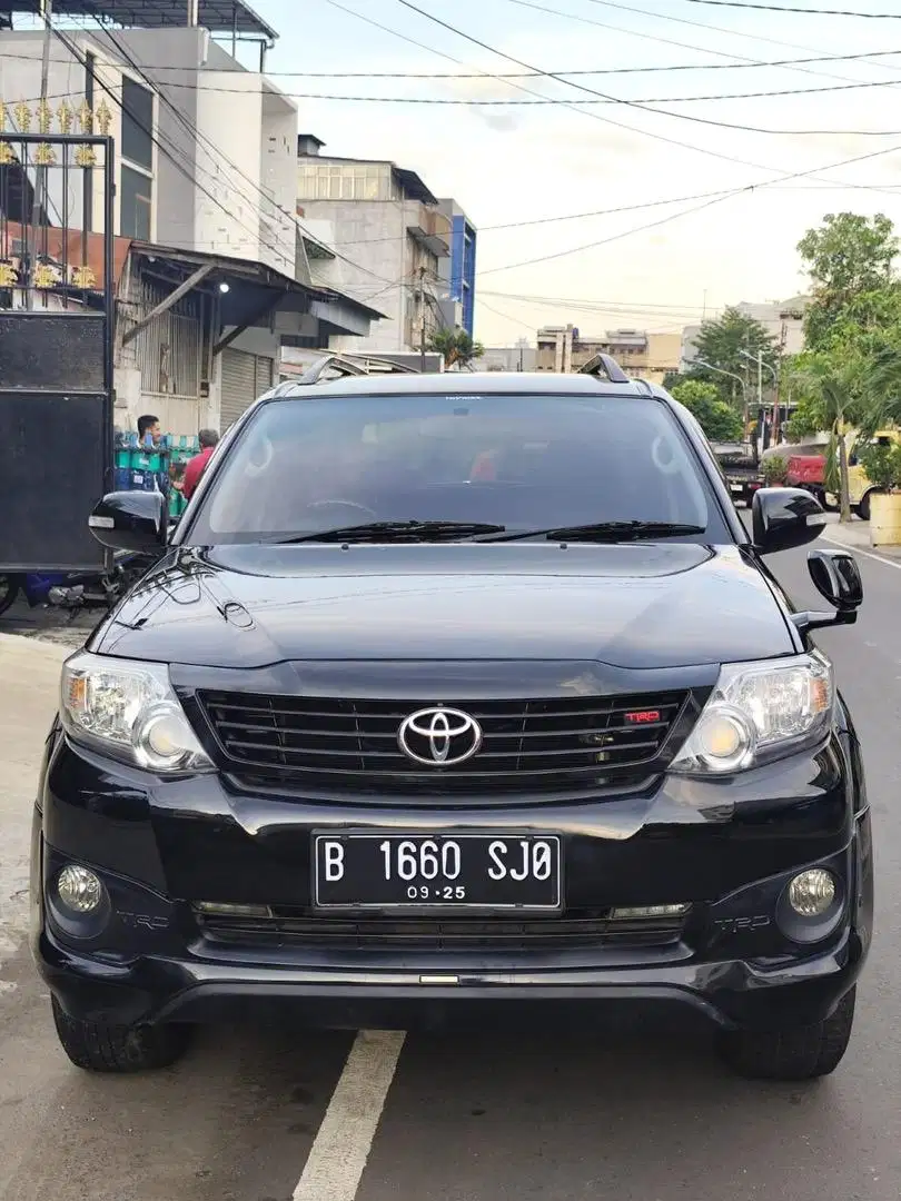 toyota fortuner trd 2015 2.7 bensin