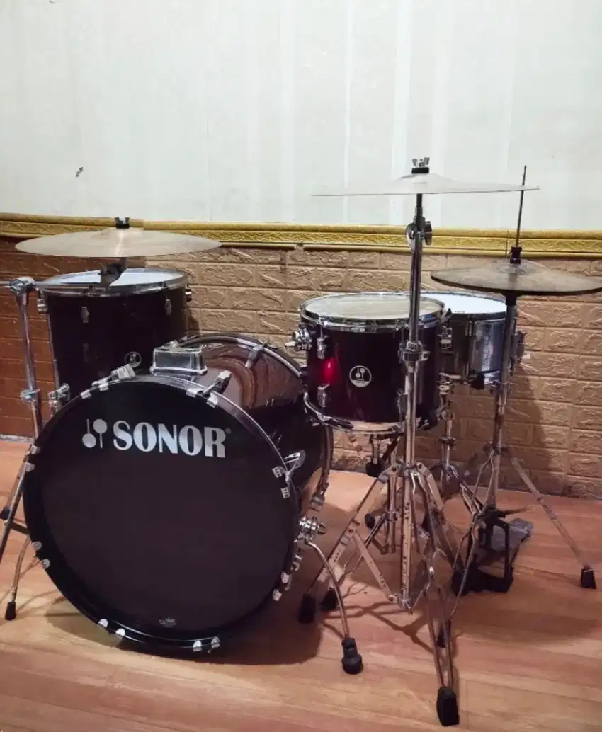 Drum sonor force 507 komplit Simbal