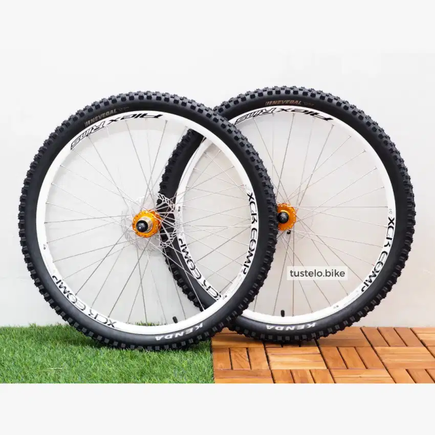 Wheelset MTB 26 Alexrims XCR Comp 32H Alloy Include Ban dan Rotor