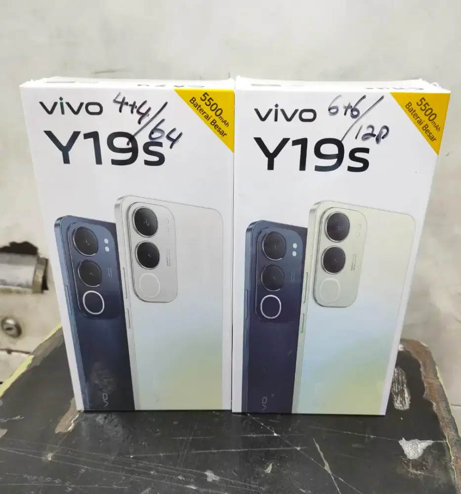 VIVO Y19S RAM 4GB/64GB GARANSI RESMI 1 TAHUN