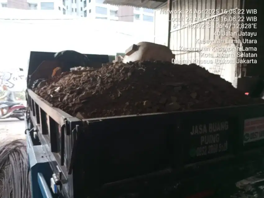 Jasa angkut puing sampah