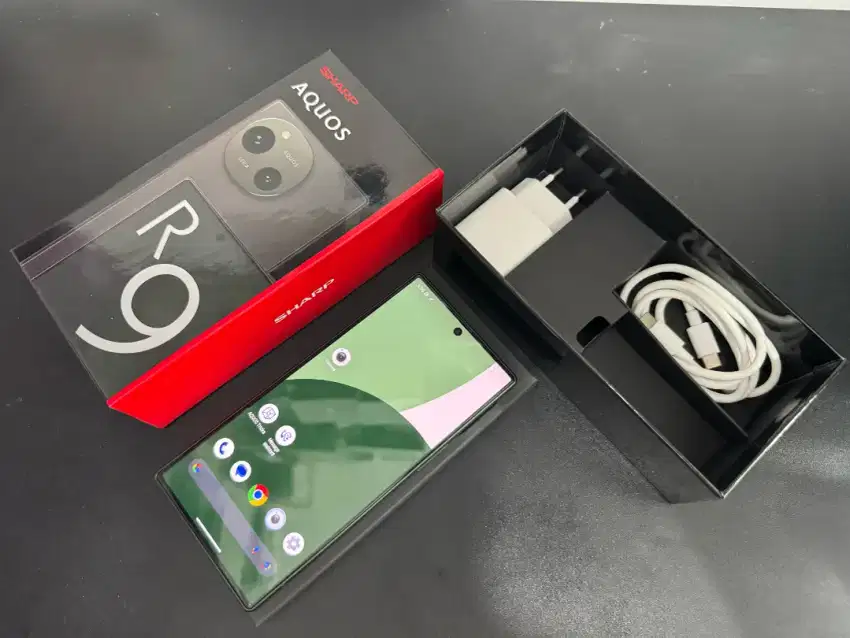 Sharp Aquos R9 Green 12GB 256GB Second Resmi Garansi On Bisa COD