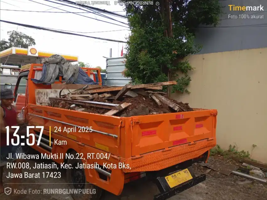 Jasa angkut puing sampah