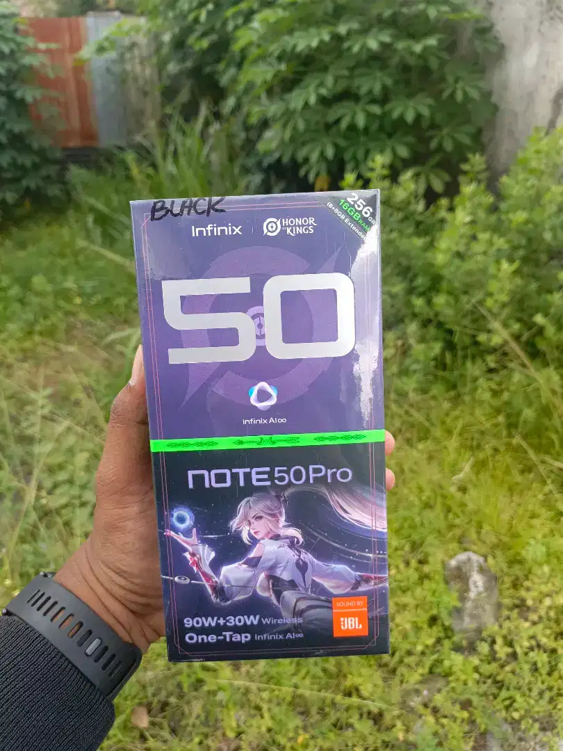 Infinix note 50 pro 8/256 garansi resmi 1 tahun