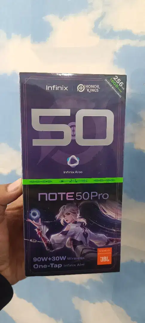 INFINIX NOTE 50 PRO RAM 8/256 BARU GARANSI RESMI 1 TAHUN