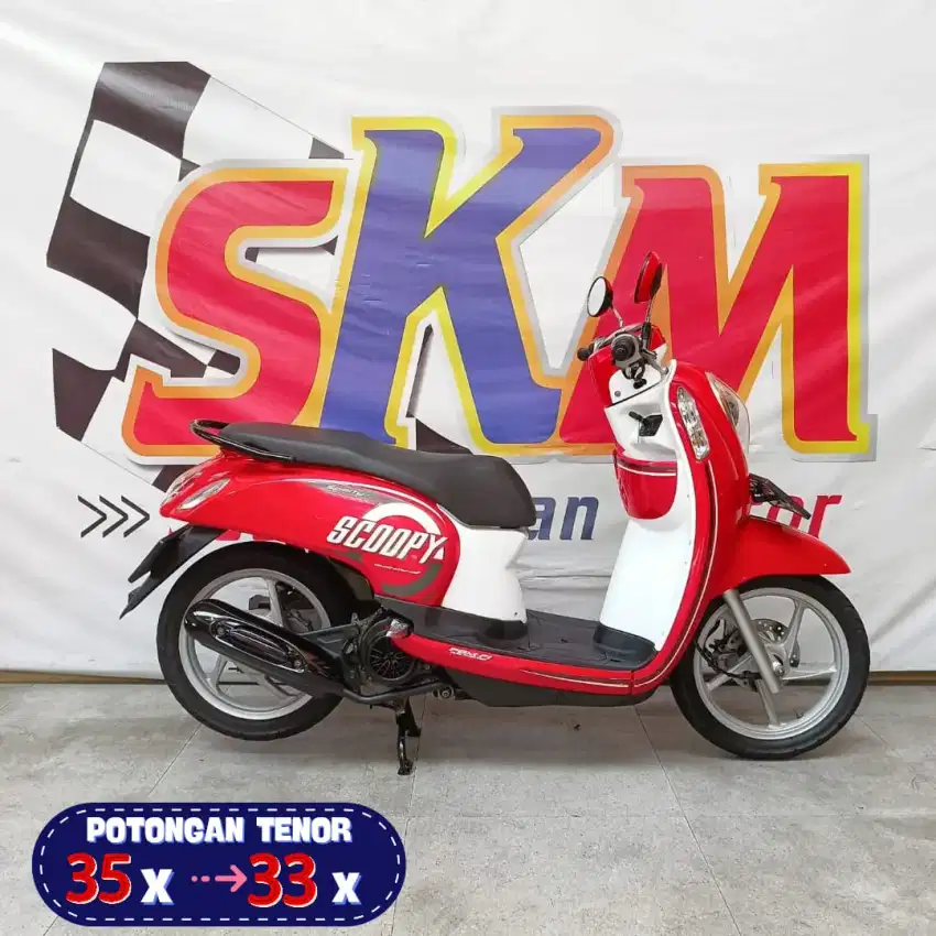 Dijual mokas scoopy 2017 bekas rasa baru