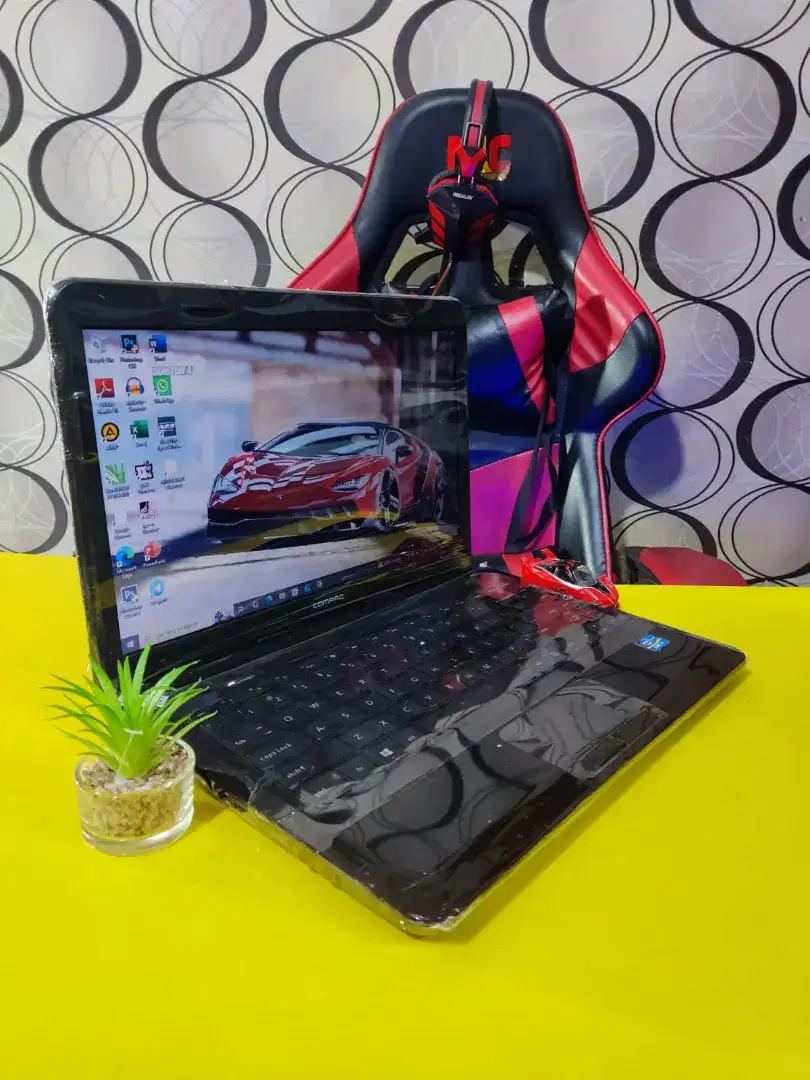 HP CQ45 Core i3 Ram 8/128gb Ssd Siap Pakai Fitur Lengkap COD
