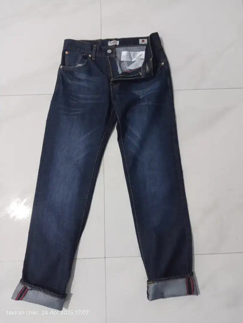 Levi,s 501 selvedge Made in Japan