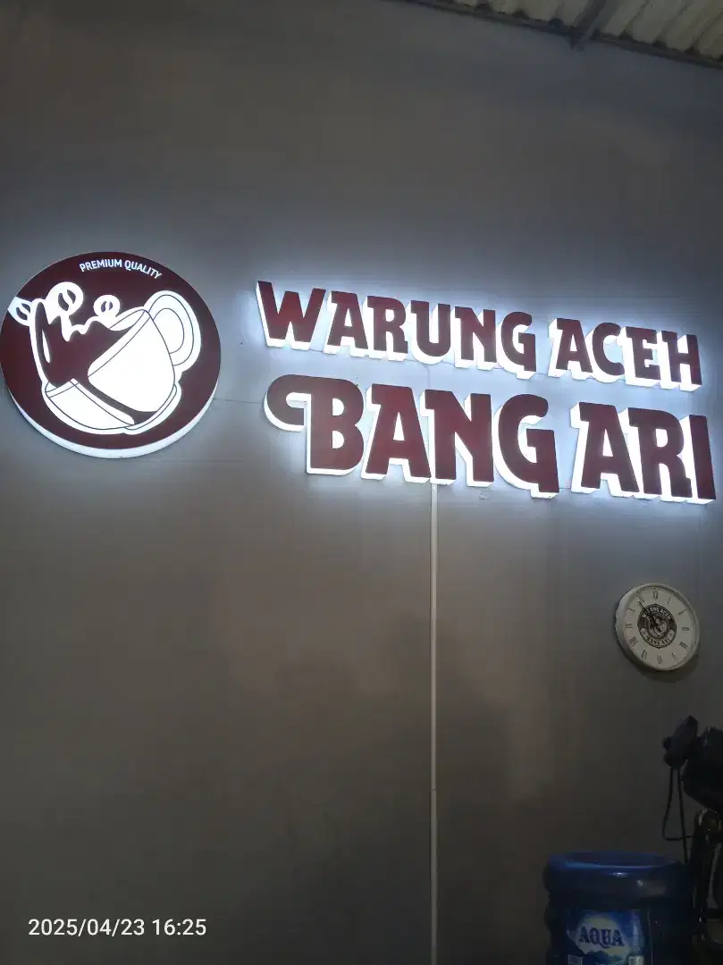 *HURUF TIMBUL | NEON BOX | NEON FLEX | ACRYLIC DISPLAY CUSTOM DLL*