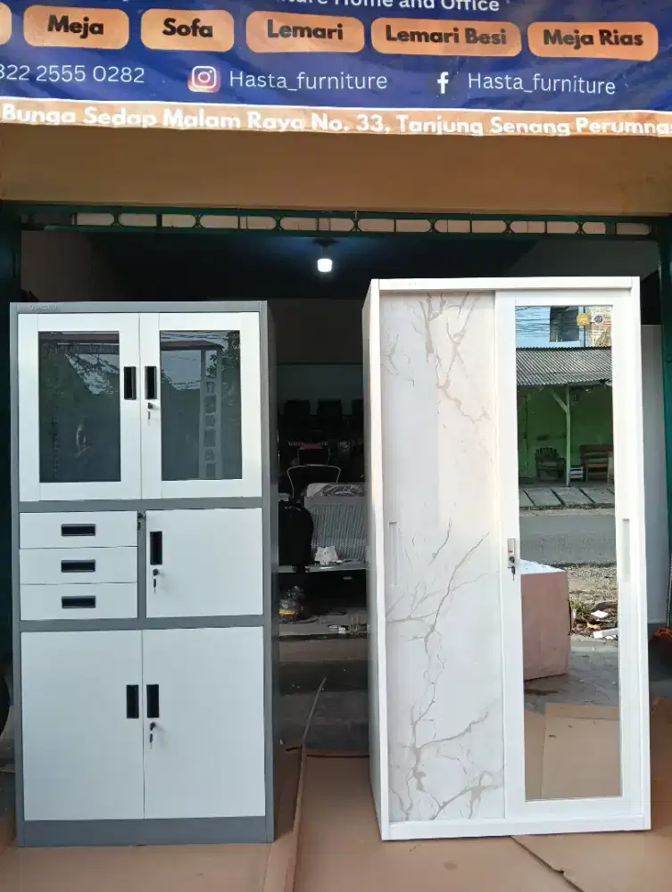Lemari besi+brankas