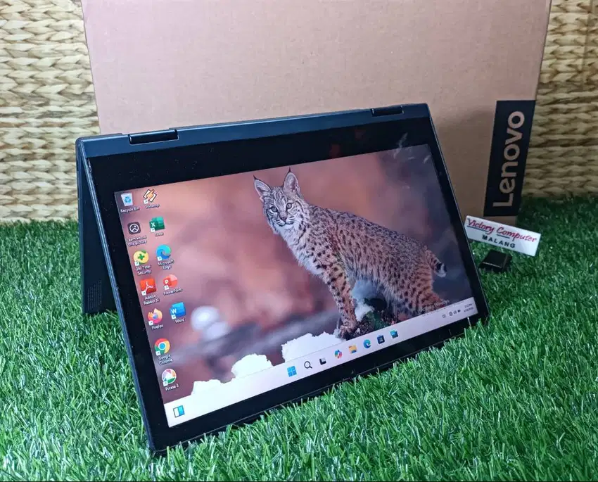 Lenovo Flex 3 dilipat jadi TAB Touchscreen mulus lengkap