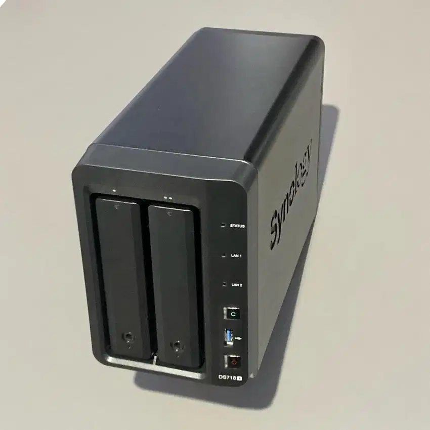 Server Synology DS718+ RAM 6GB (upgraded) NAS Storage 2 Bay Bekas
