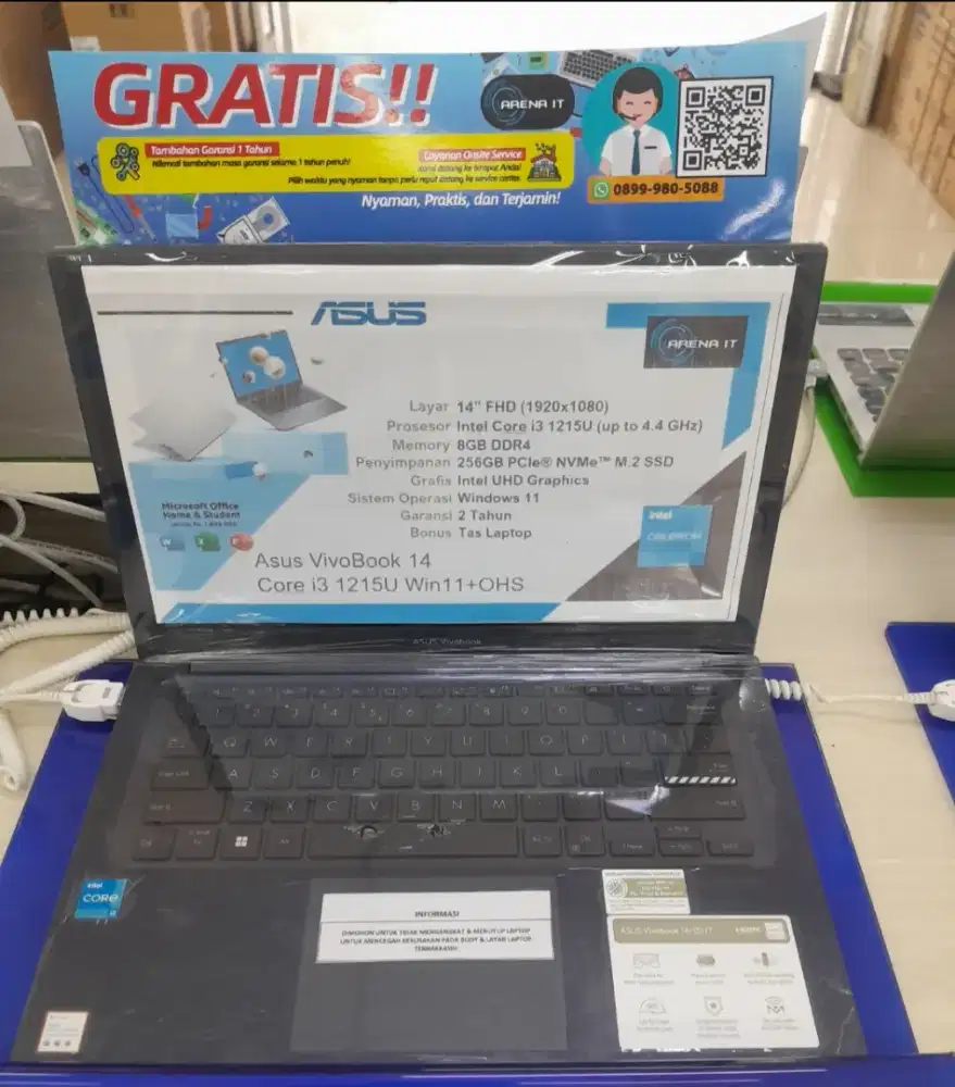 JUAL LAPTOP ASUS A1404ZA-FHD321/HP/LENOVO/ACER/ADVAN