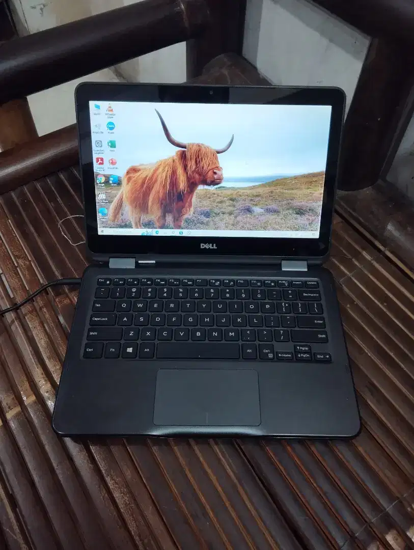 Notebook Dell  Amd A9. Ram 4Gb. Ssd 128Gb. (Touch Scren) 360