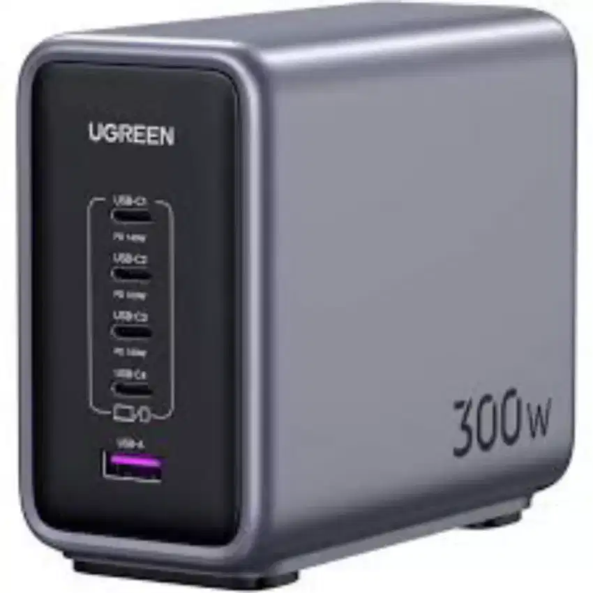 UGREEN NEXODE GAN 300W ( Minus 1 LOBANG TYPE C MATI )