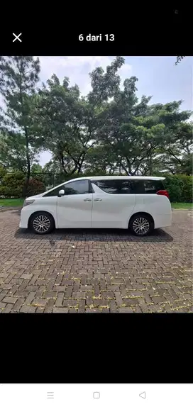Toyota Alphard 2017 Bensin