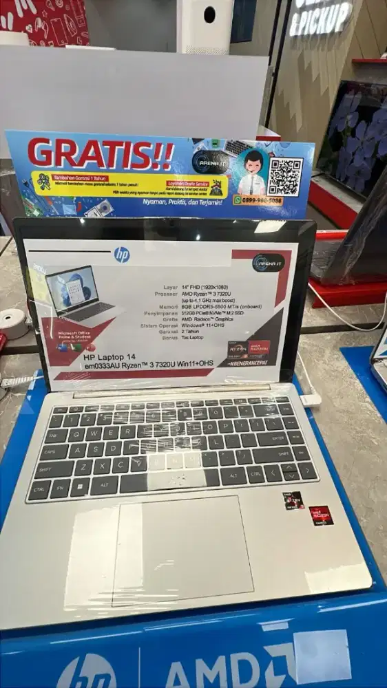 LAPTOP MURAH MERK HP BERGARANSI RESMI