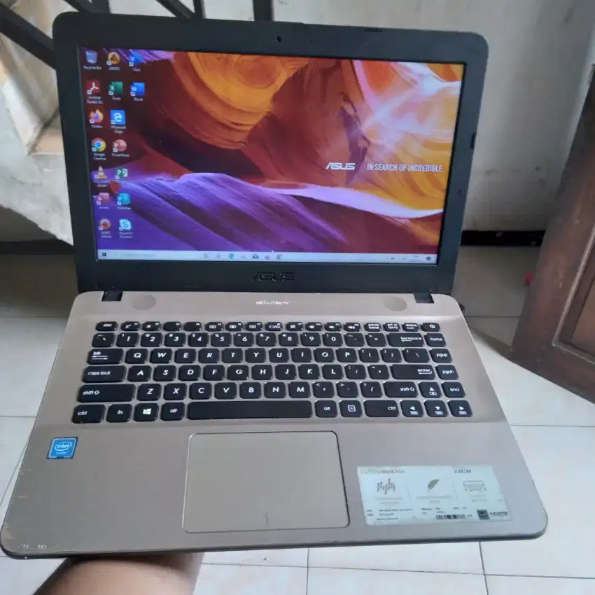 Asus X441M N4000 Ssd128Gb Ram4Gb ddr4