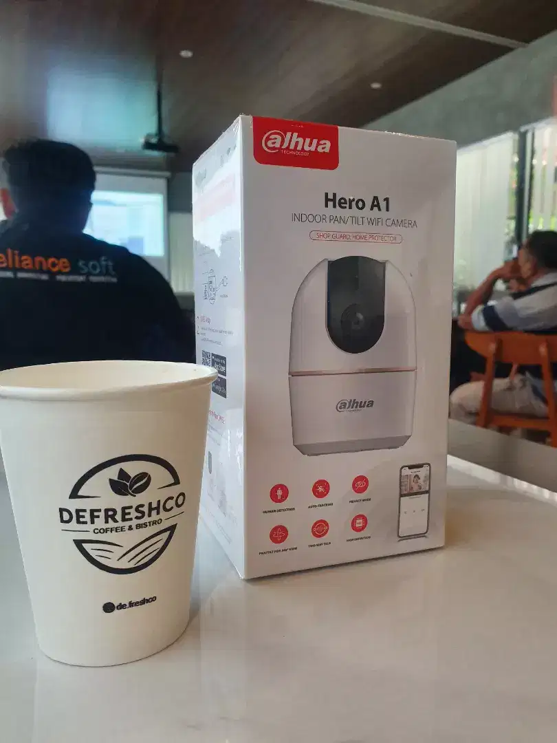 Cctv wireless dahua jernih bisa gerak rotasi