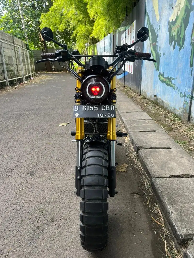 Yamaha scorpio / motor custom scrembler