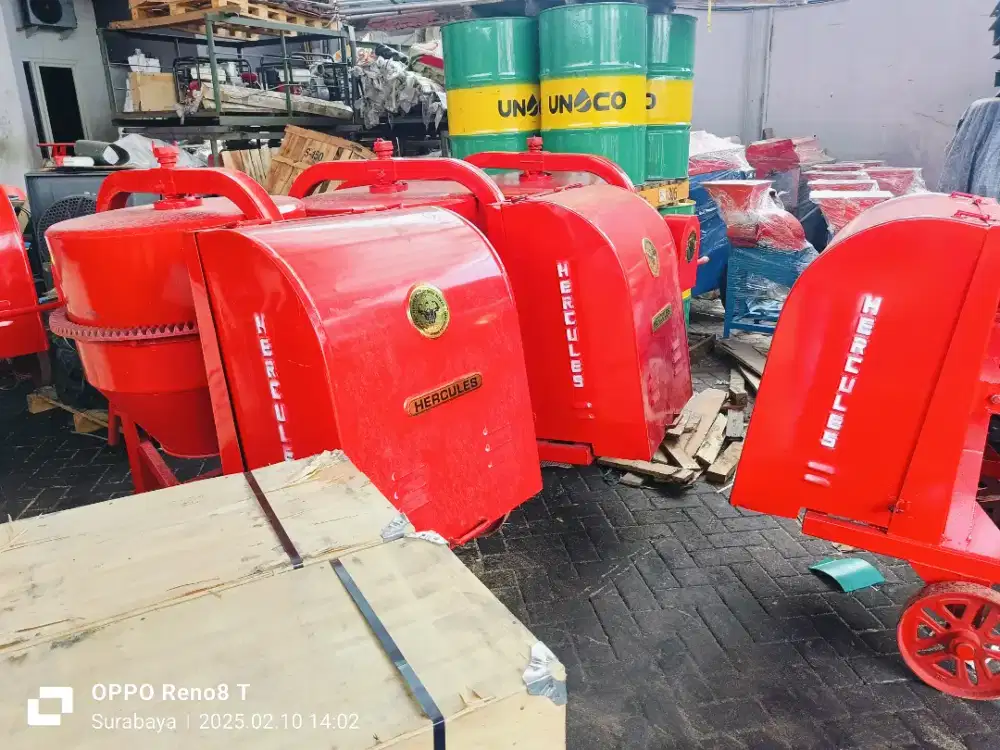 Molen Hercules 50kg set desel siap pakai