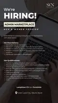 Admin Marketplace Fashion