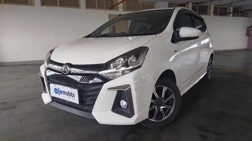 Pajak Panjang TDP 7JT Daihatsu Ayla 1.2 R Bensin-AT 2021 Putih