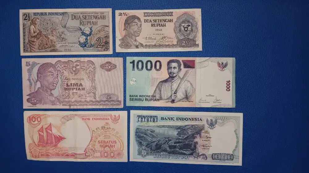 Jual uang kertas kuno